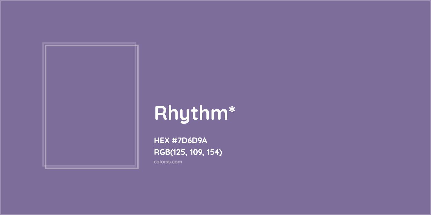 HEX #7D6D9A Color Name, Color Code, Palettes, Similar Paints, Images