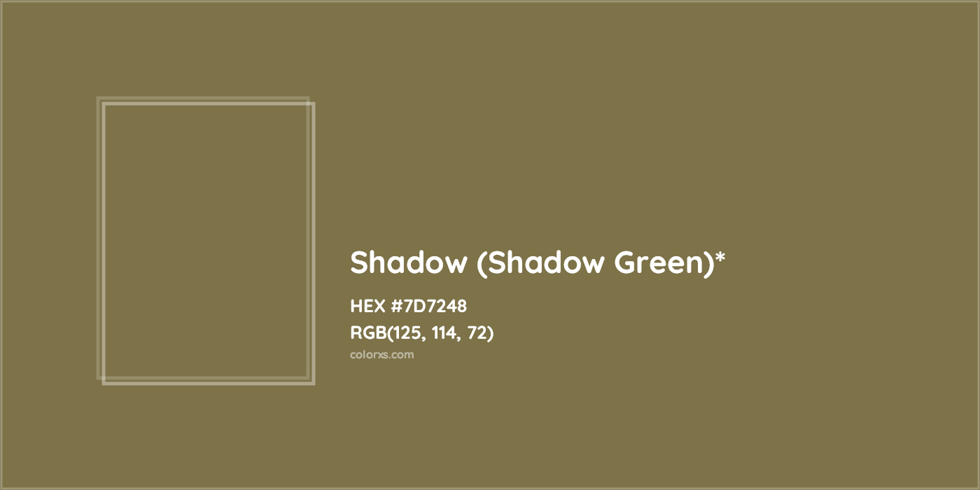 HEX #7D7248 Color Name, Color Code, Palettes, Similar Paints, Images