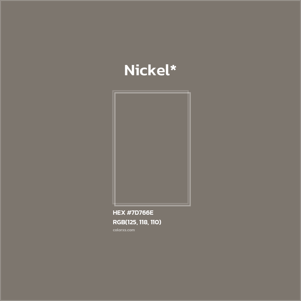 HEX #7D766E Color Name, Color Code, Palettes, Similar Paints, Images