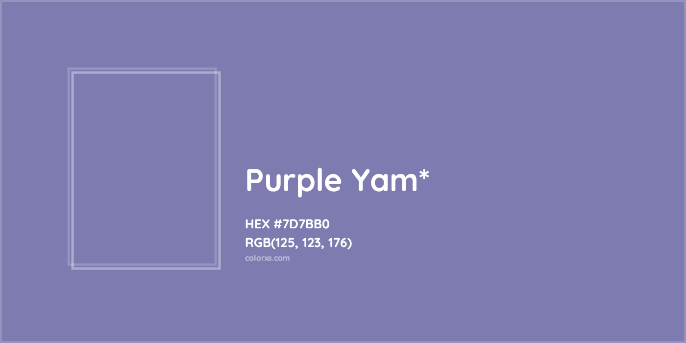 HEX #7D7BB0 Color Name, Color Code, Palettes, Similar Paints, Images