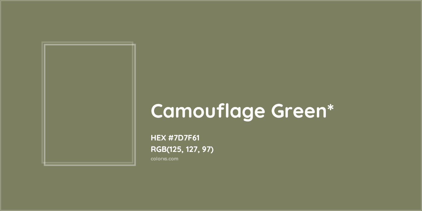 HEX #7D7F61 Color Name, Color Code, Palettes, Similar Paints, Images
