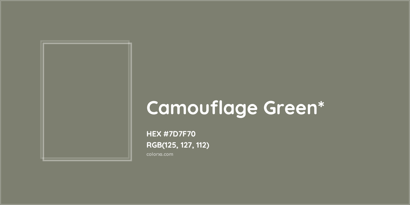 HEX #7D7F70 Color Name, Color Code, Palettes, Similar Paints, Images