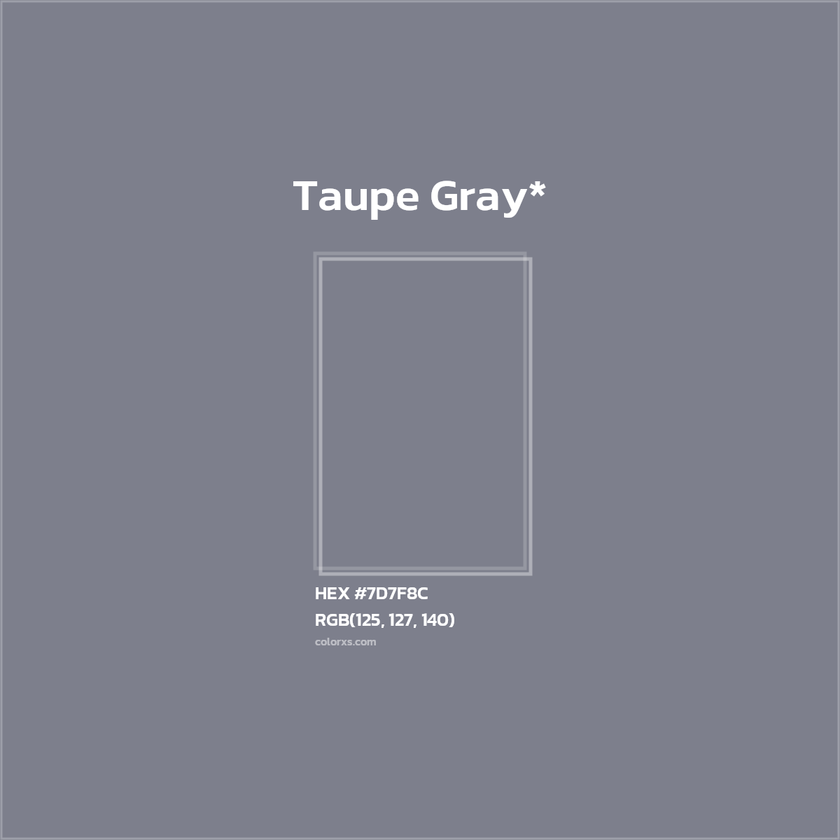 HEX #7D7F8C Color Name, Color Code, Palettes, Similar Paints, Images