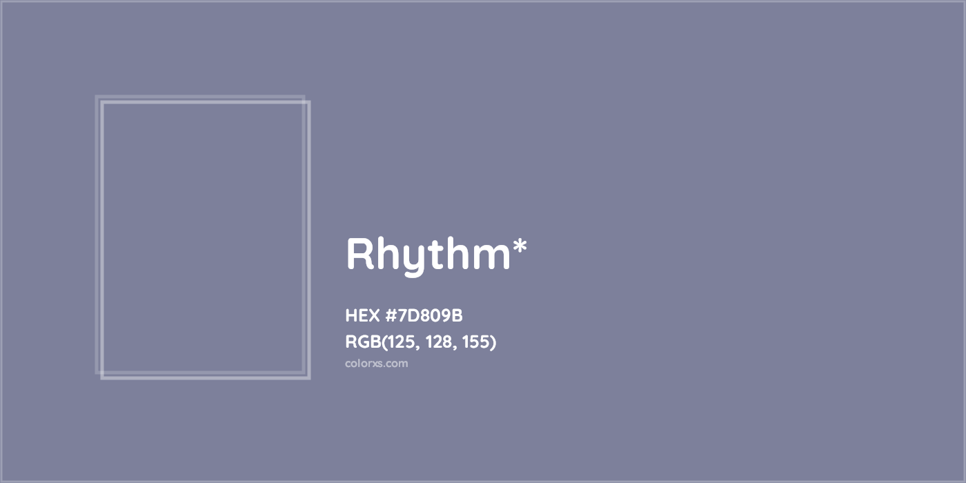 HEX #7D809B Color Name, Color Code, Palettes, Similar Paints, Images