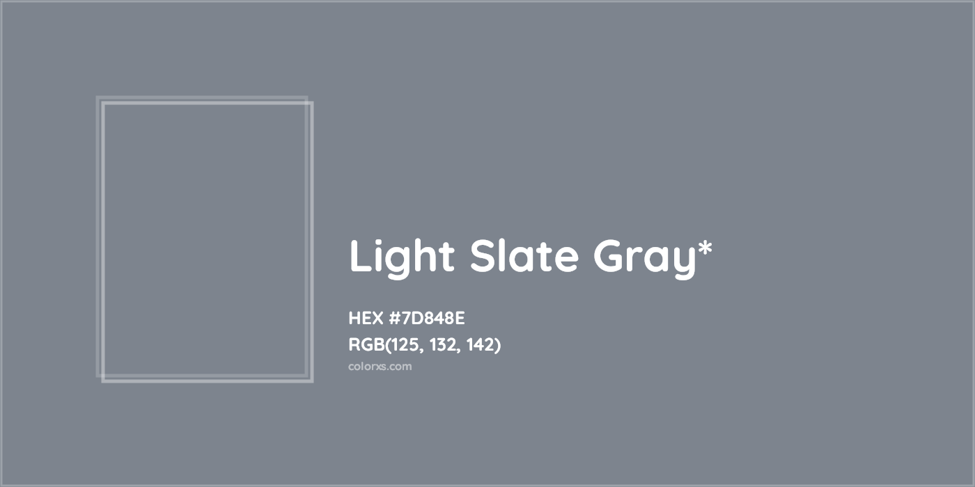 HEX #7D848E Color Name, Color Code, Palettes, Similar Paints, Images