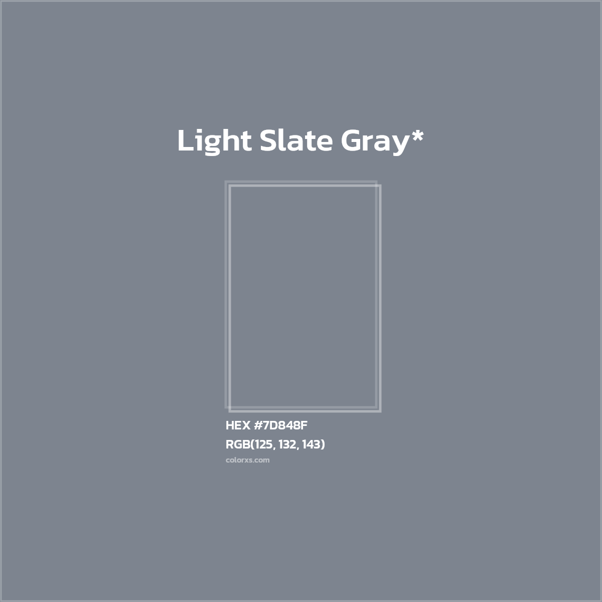 HEX #7D848F Color Name, Color Code, Palettes, Similar Paints, Images