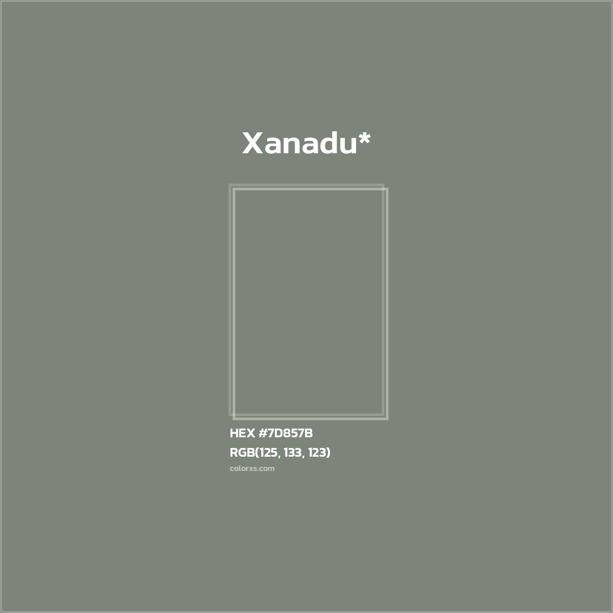 HEX #7D857B Color Name, Color Code, Palettes, Similar Paints, Images