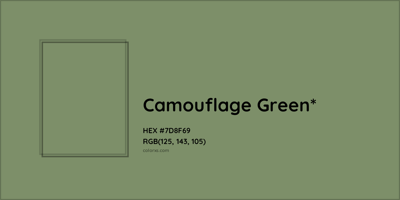 HEX #7D8F69 Color Name, Color Code, Palettes, Similar Paints, Images
