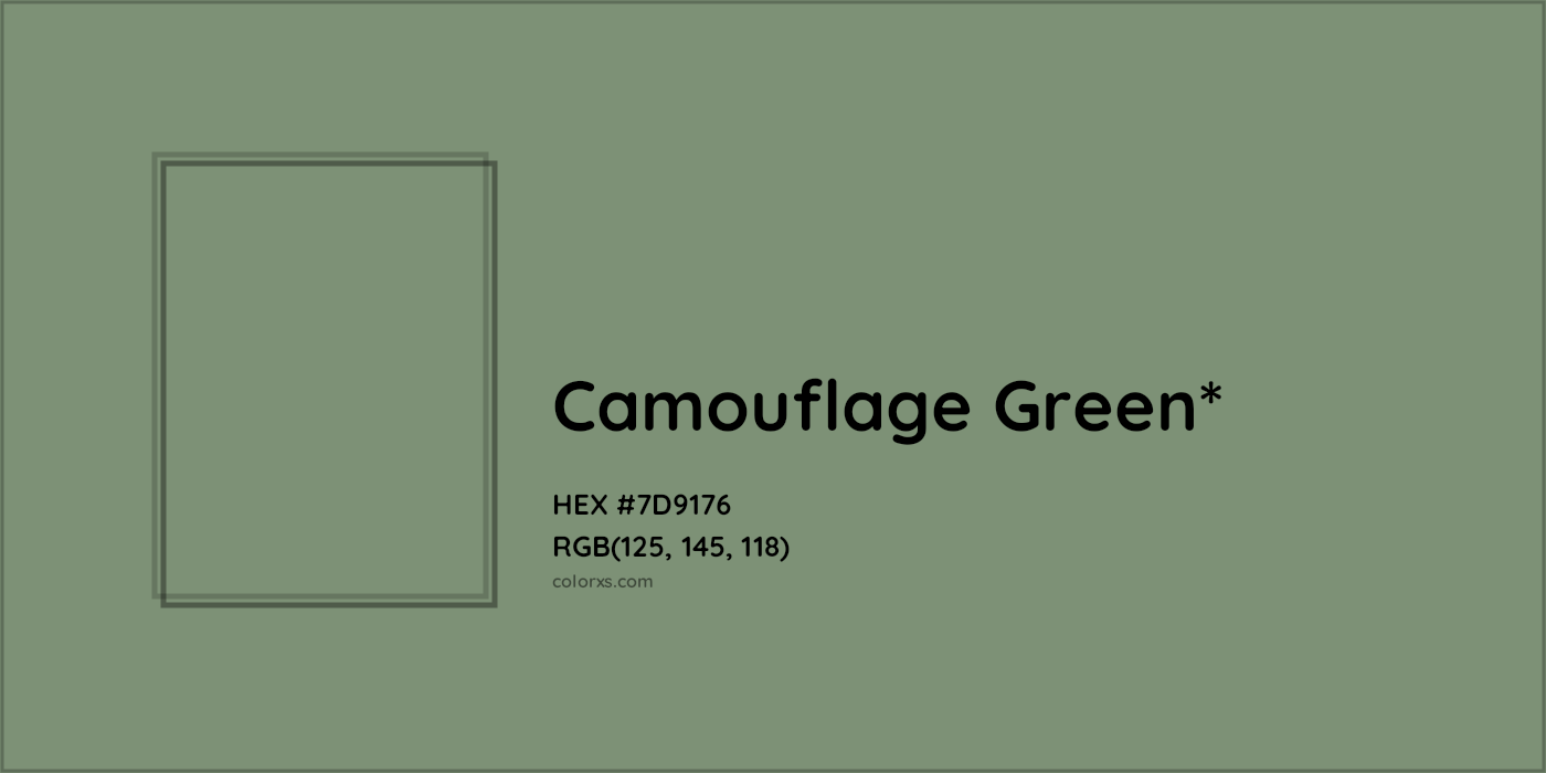 HEX #7D9176 Color Name, Color Code, Palettes, Similar Paints, Images