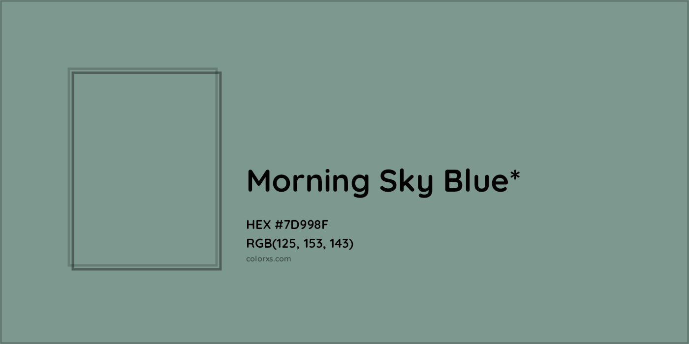 HEX #7D998F Color Name, Color Code, Palettes, Similar Paints, Images