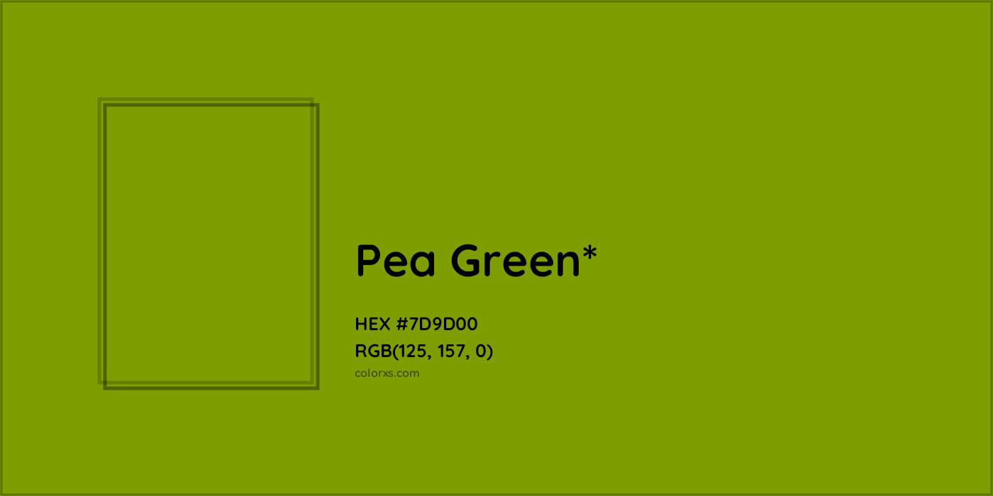 HEX #7D9D00 Color Name, Color Code, Palettes, Similar Paints, Images