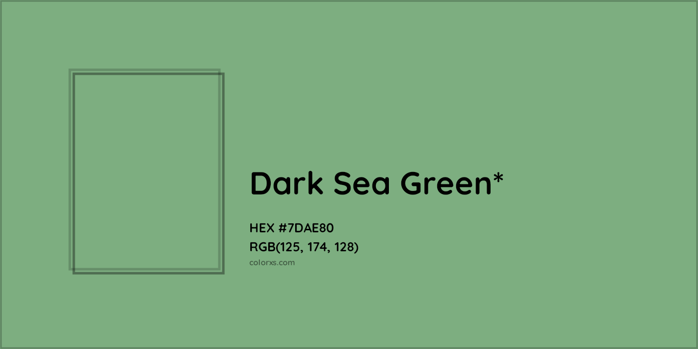 HEX #7DAE80 Color Name, Color Code, Palettes, Similar Paints, Images