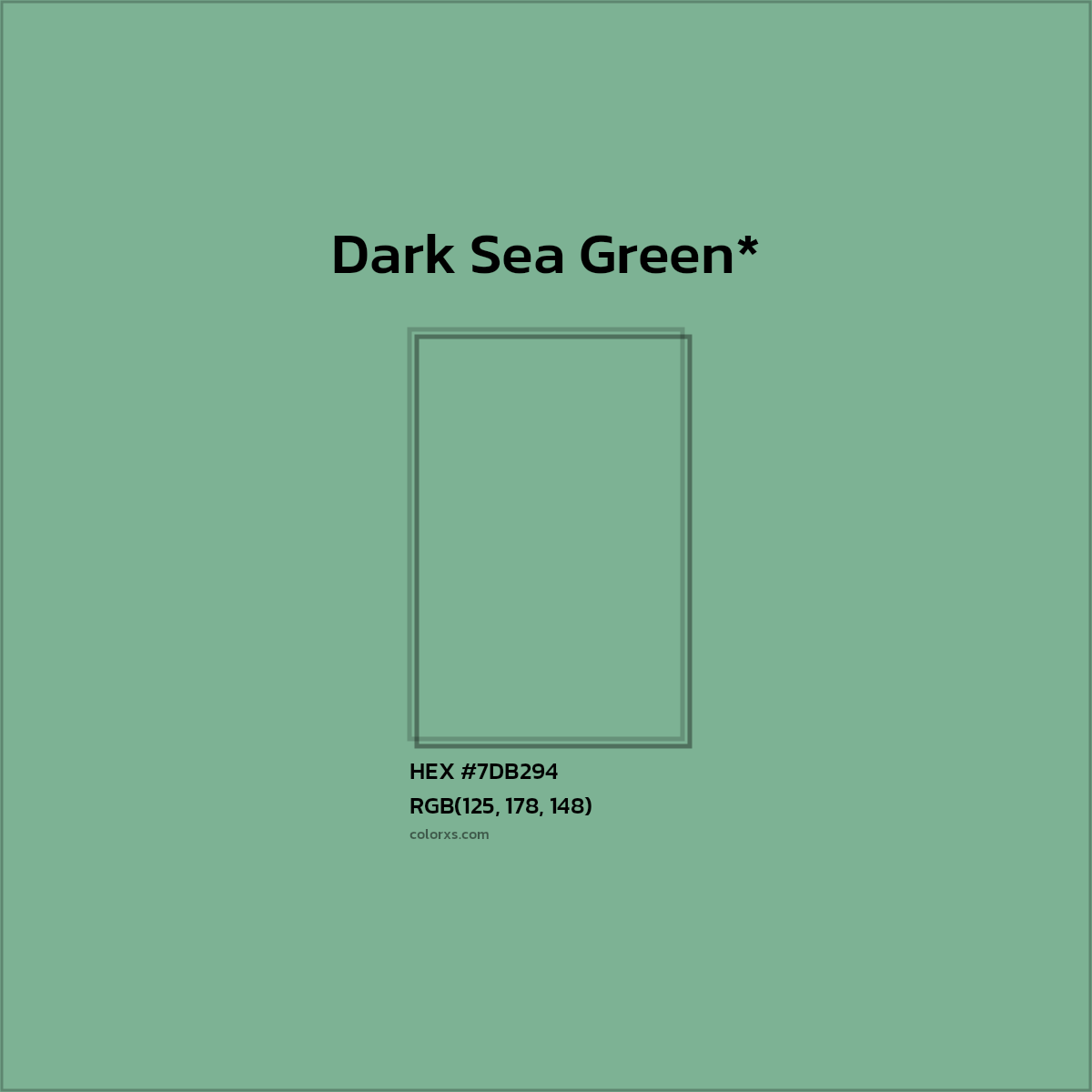 HEX #7DB294 Color Name, Color Code, Palettes, Similar Paints, Images