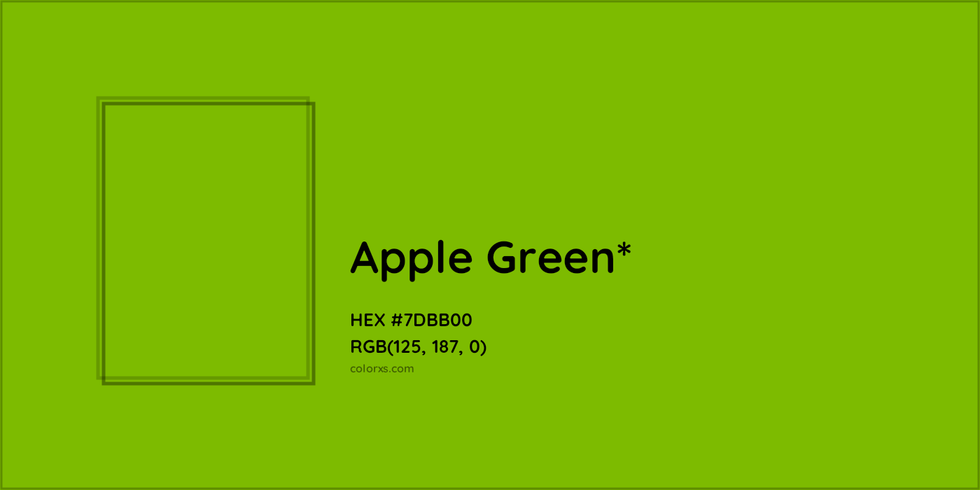 HEX #7DBB00 Color Name, Color Code, Palettes, Similar Paints, Images