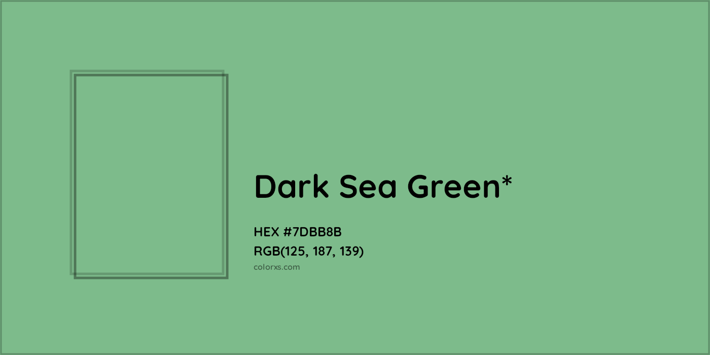 HEX #7DBB8B Color Name, Color Code, Palettes, Similar Paints, Images