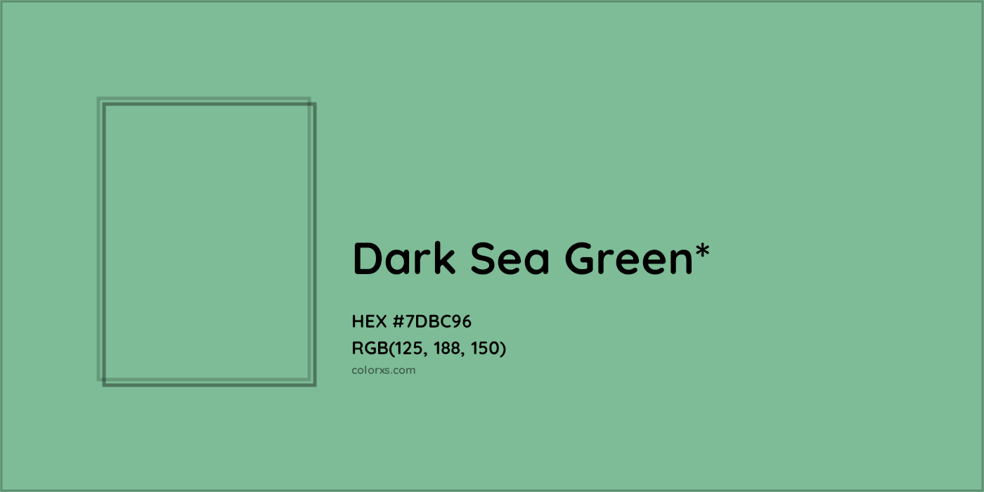 HEX #7DBC96 Color Name, Color Code, Palettes, Similar Paints, Images