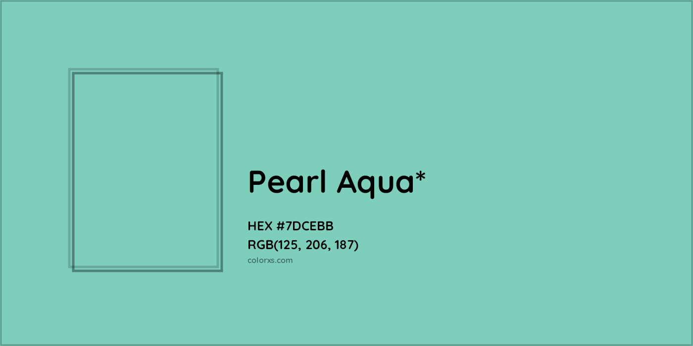HEX #7DCEBB Color Name, Color Code, Palettes, Similar Paints, Images