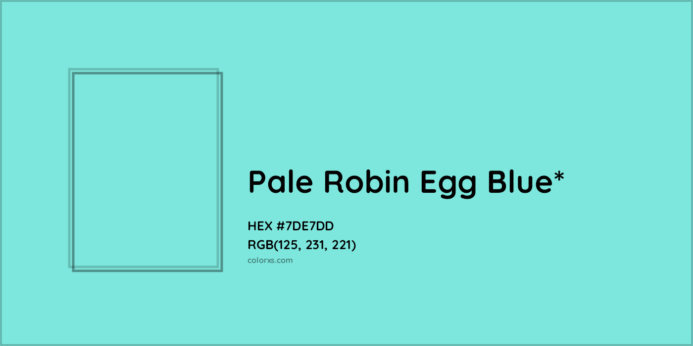 HEX #7DE7DD Color Name, Color Code, Palettes, Similar Paints, Images