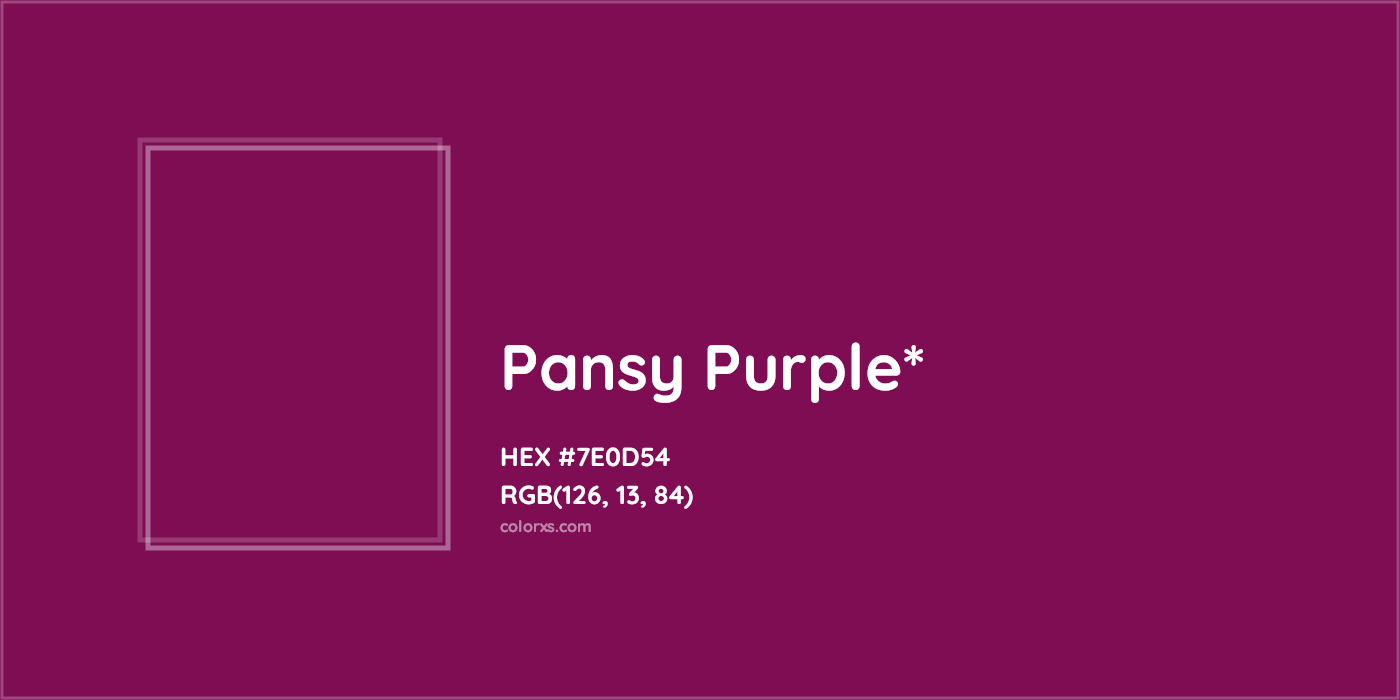 HEX #7E0D54 Color Name, Color Code, Palettes, Similar Paints, Images