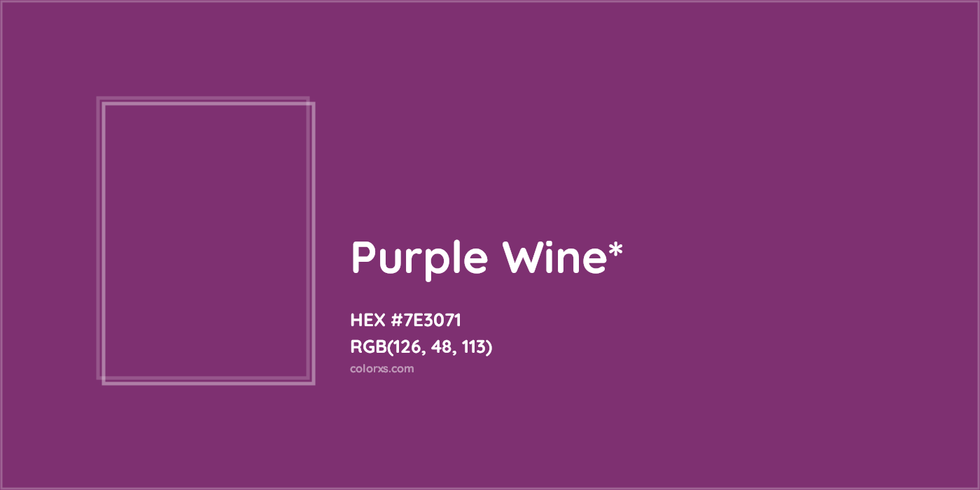 HEX #7E3071 Color Name, Color Code, Palettes, Similar Paints, Images