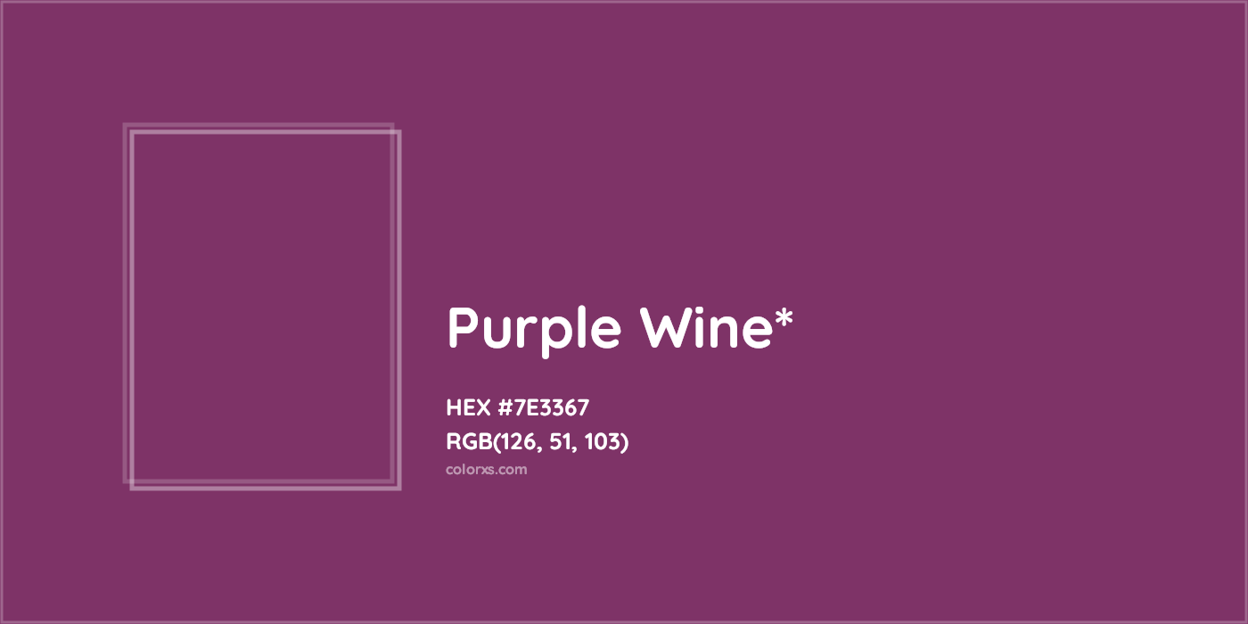HEX #7E3367 Color Name, Color Code, Palettes, Similar Paints, Images