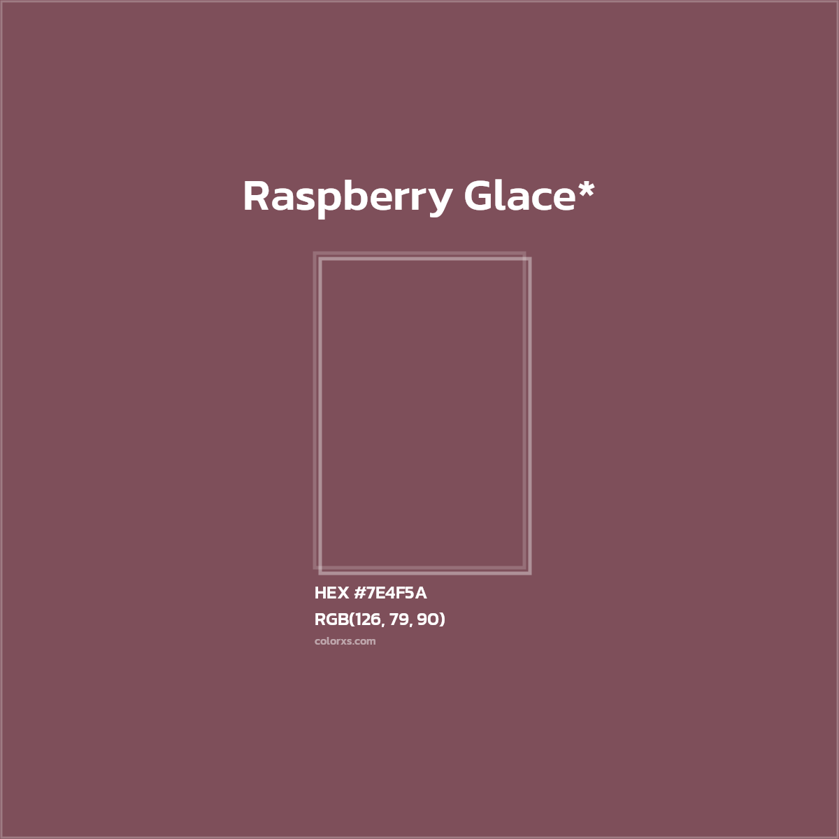 HEX #7E4F5A Color Name, Color Code, Palettes, Similar Paints, Images