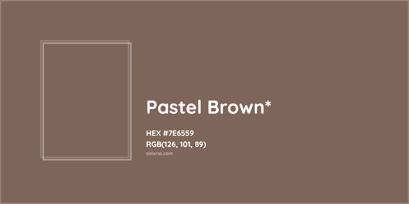 HEX #7E6559 Color Name, Color Code, Palettes, Similar Paints, Images