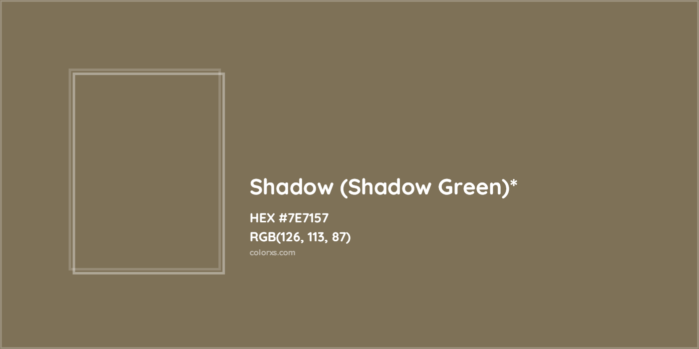 HEX #7E7157 Color Name, Color Code, Palettes, Similar Paints, Images
