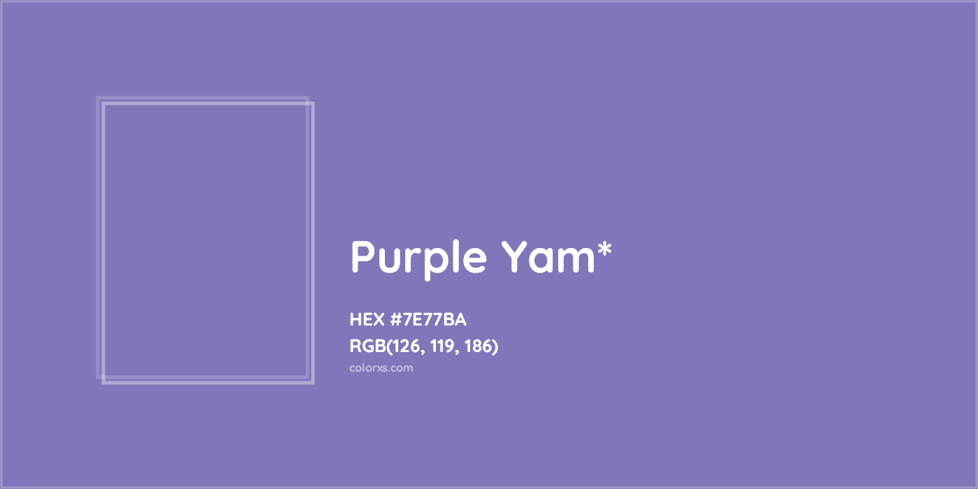 HEX #7E77BA Color Name, Color Code, Palettes, Similar Paints, Images