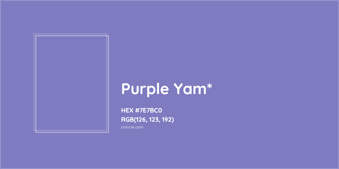 HEX #7E7BC0 Color Name, Color Code, Palettes, Similar Paints, Images