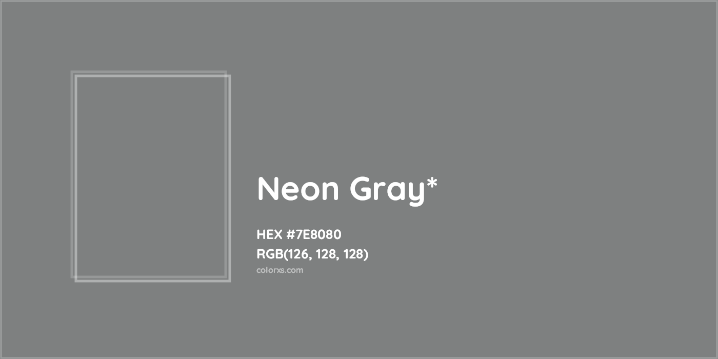 HEX #7E8080 Color Name, Color Code, Palettes, Similar Paints, Images