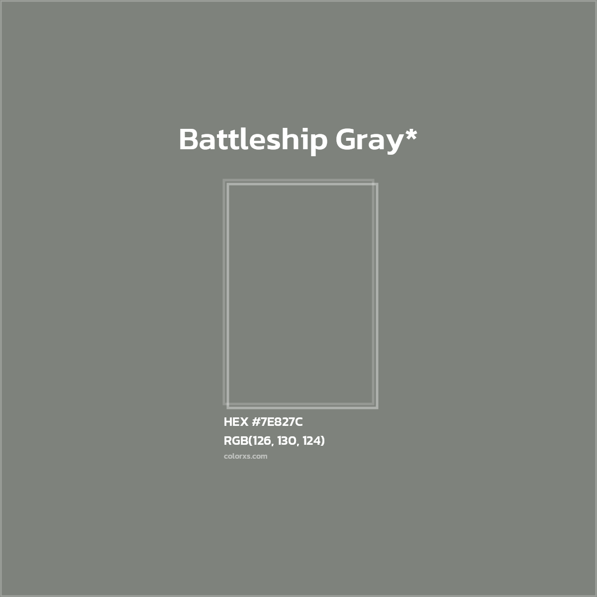 HEX #7E827C Color Name, Color Code, Palettes, Similar Paints, Images