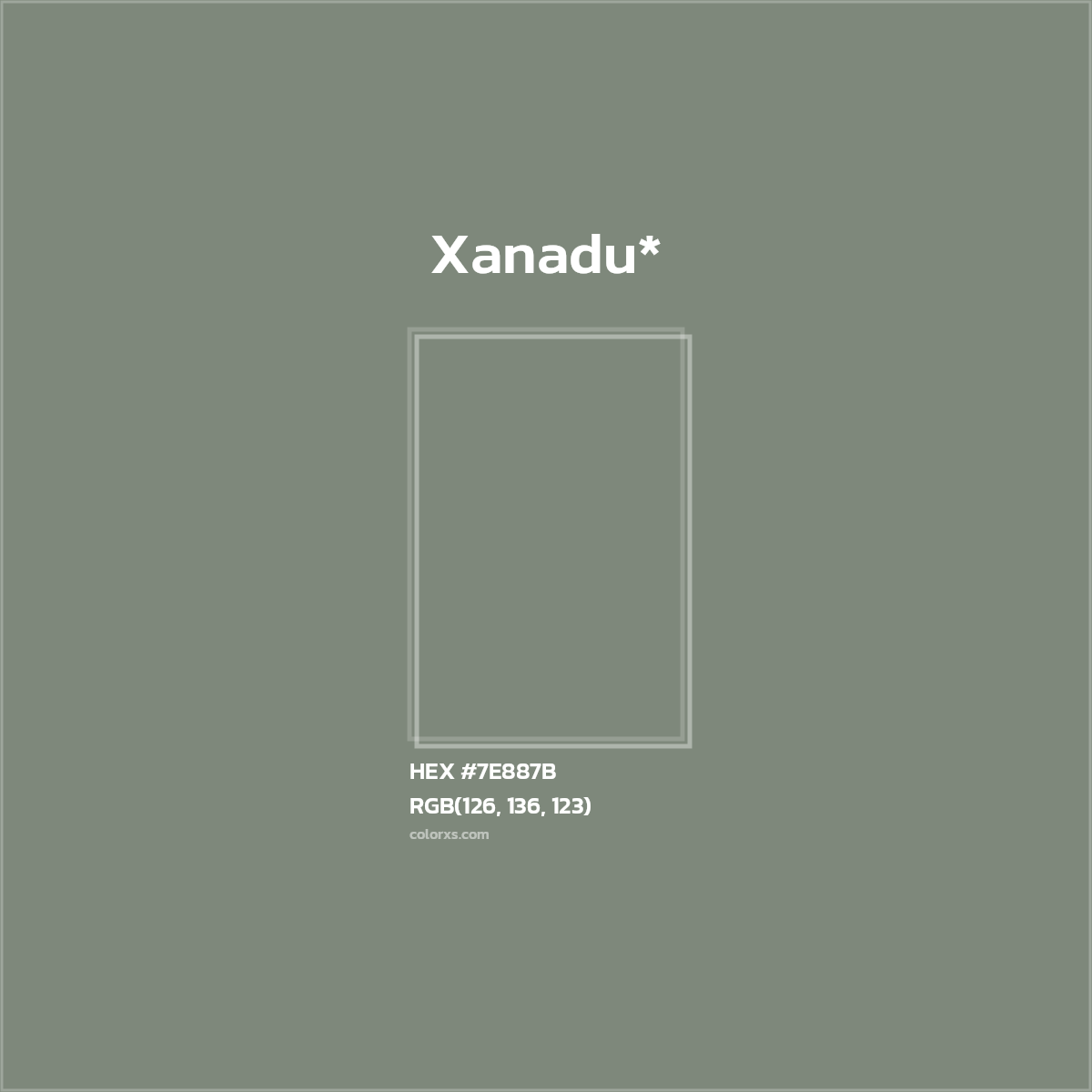 HEX #7E887B Color Name, Color Code, Palettes, Similar Paints, Images