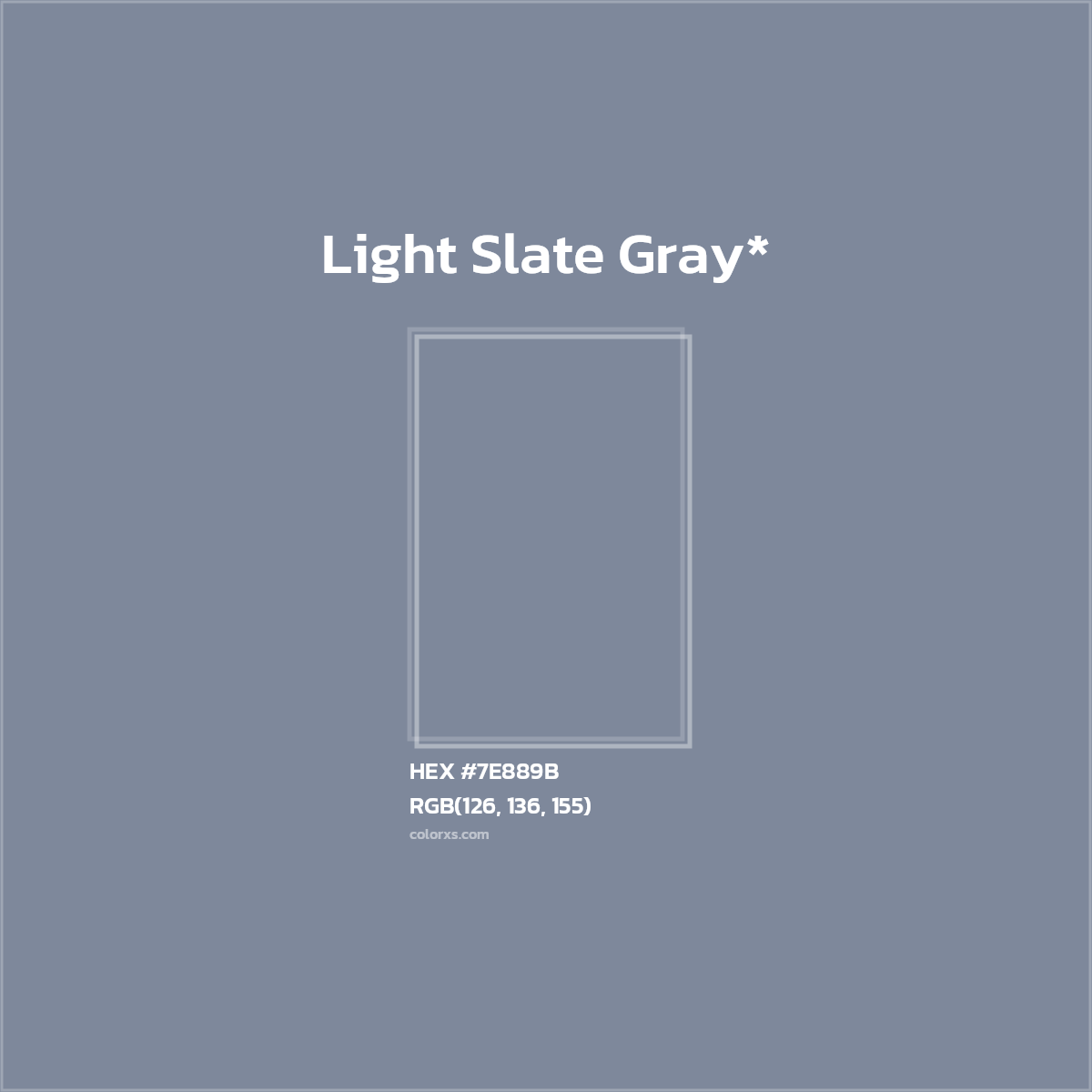 HEX #7E889B Color Name, Color Code, Palettes, Similar Paints, Images