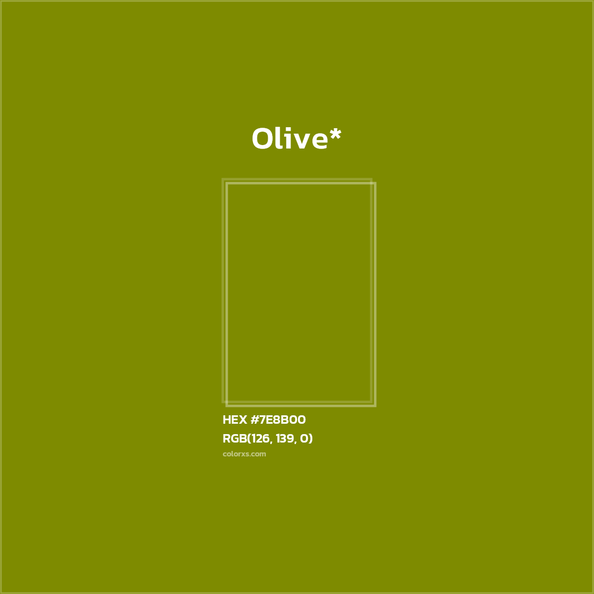 HEX #7E8B00 Color Name, Color Code, Palettes, Similar Paints, Images