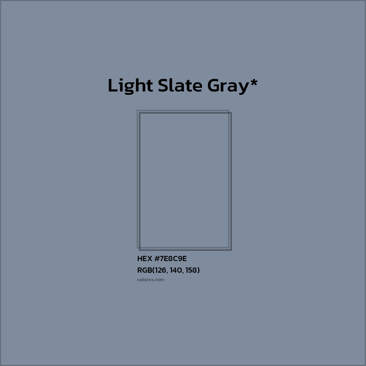 HEX #7E8C9E Color Name, Color Code, Palettes, Similar Paints, Images