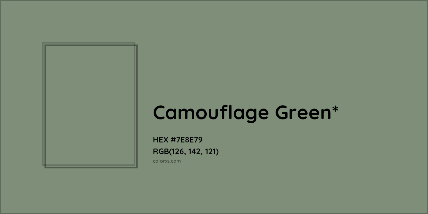 HEX #7E8E79 Color Name, Color Code, Palettes, Similar Paints, Images
