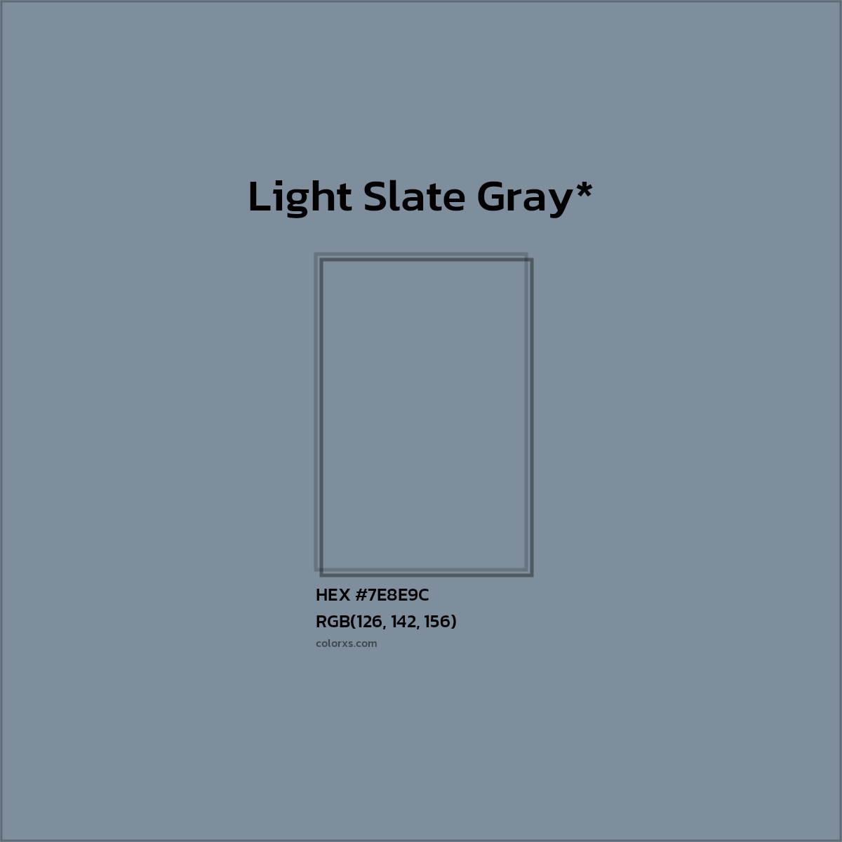 HEX #7E8E9C Color Name, Color Code, Palettes, Similar Paints, Images