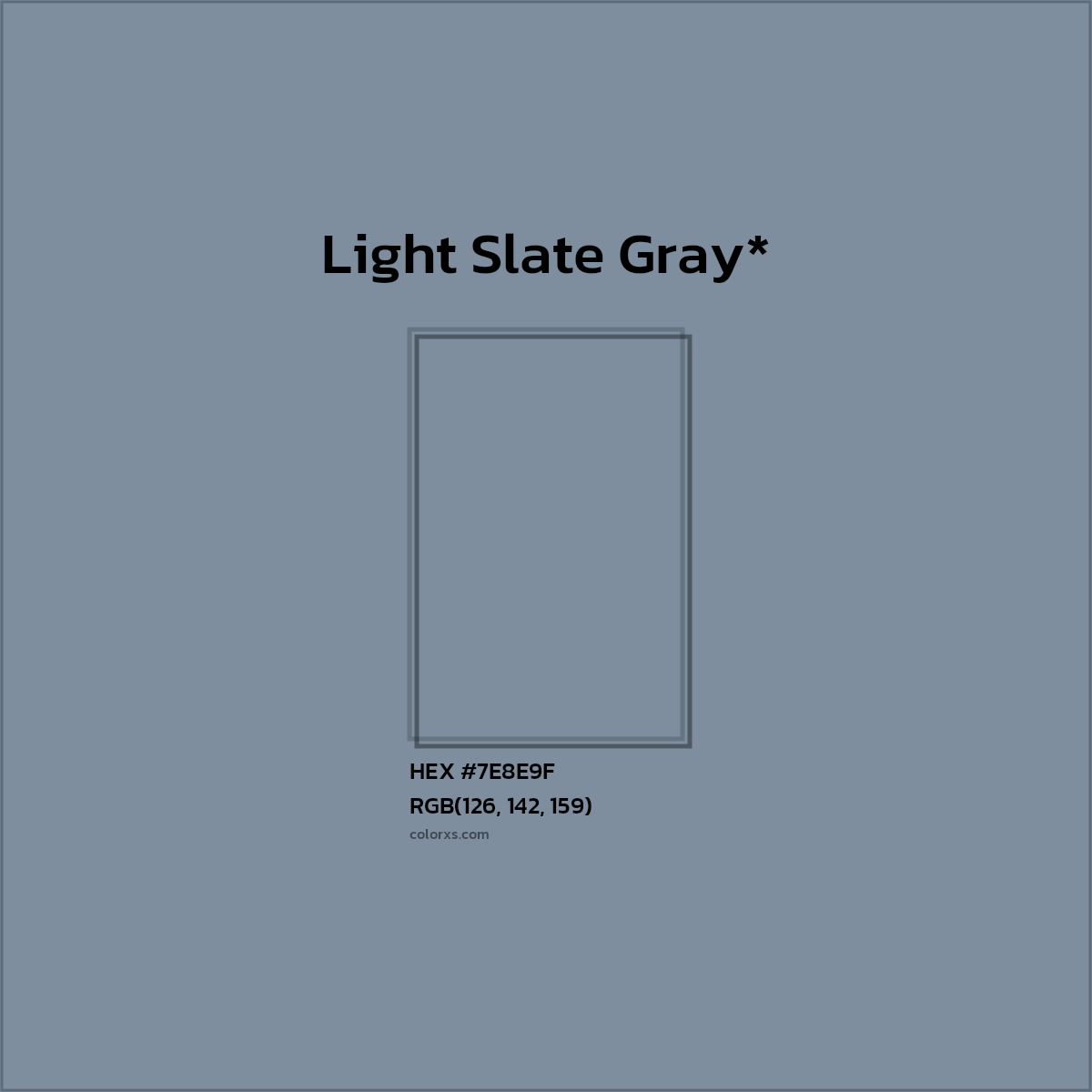 HEX #7E8E9F Color Name, Color Code, Palettes, Similar Paints, Images
