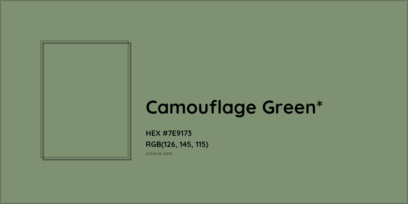 HEX #7E9173 Color Name, Color Code, Palettes, Similar Paints, Images