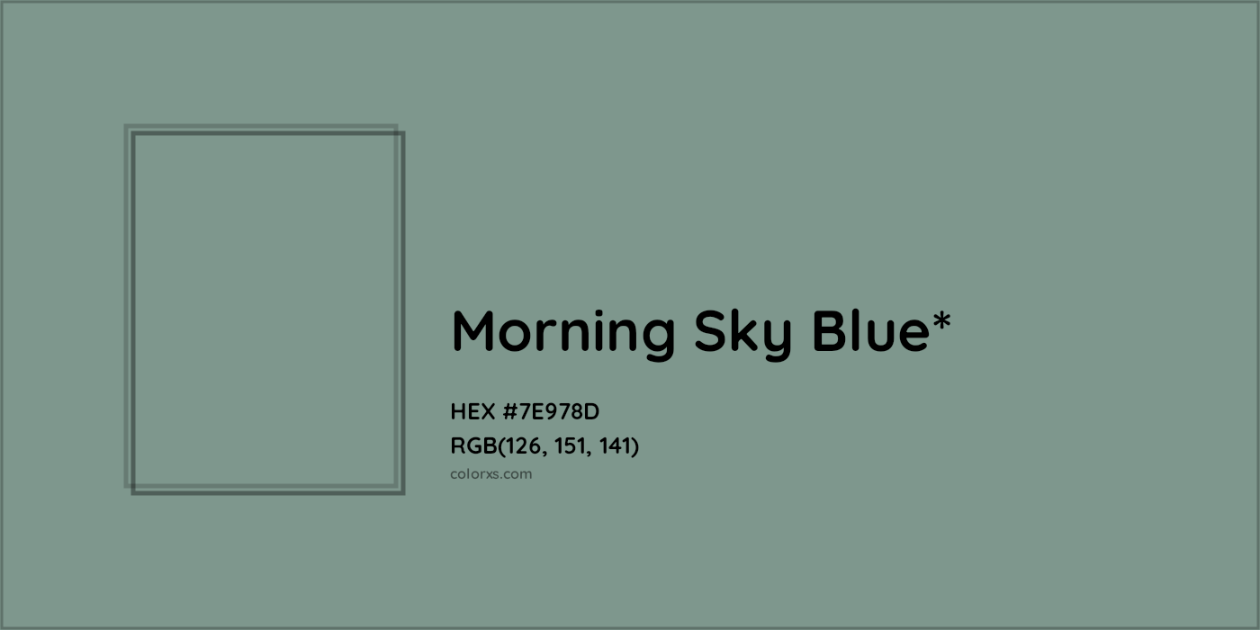 HEX #7E978D Color Name, Color Code, Palettes, Similar Paints, Images