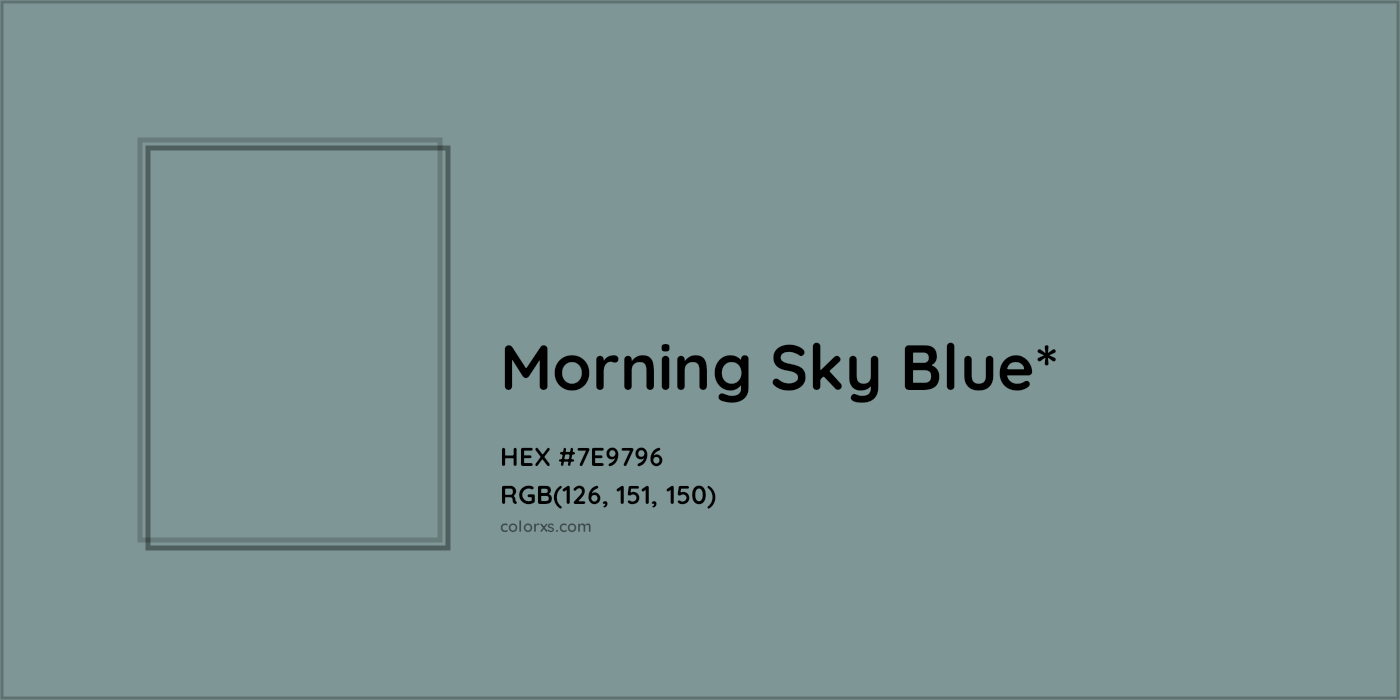 HEX #7E9796 Color Name, Color Code, Palettes, Similar Paints, Images