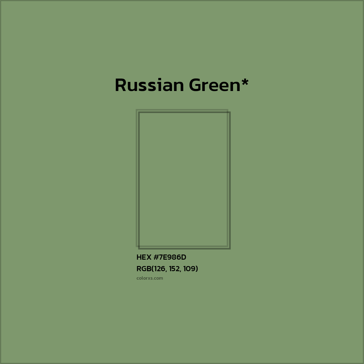 HEX #7E986D Color Name, Color Code, Palettes, Similar Paints, Images