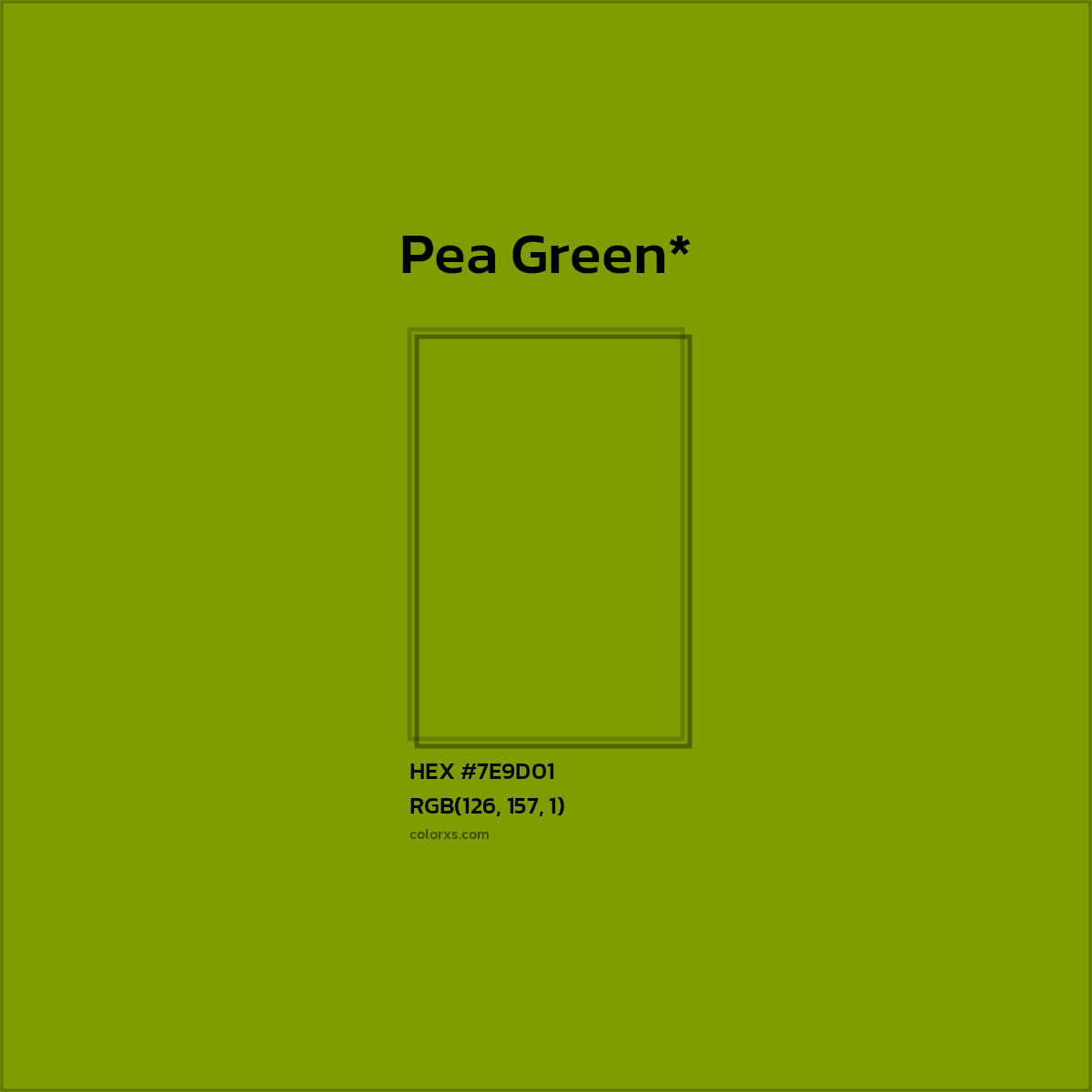HEX #7E9D01 Color Name, Color Code, Palettes, Similar Paints, Images