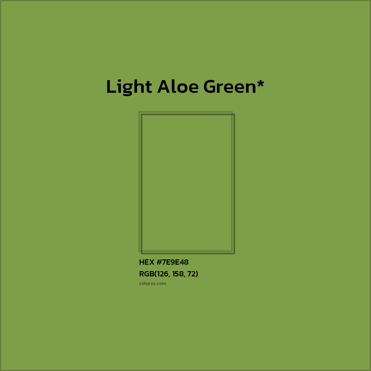 HEX #7E9E48 Color Name, Color Code, Palettes, Similar Paints, Images