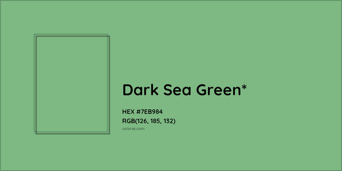 HEX #7EB984 Color Name, Color Code, Palettes, Similar Paints, Images
