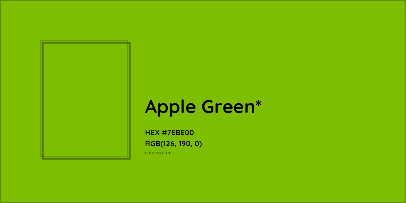 HEX #7EBE00 Color Name, Color Code, Palettes, Similar Paints, Images