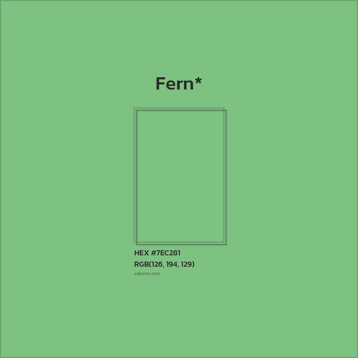 HEX #7EC281 Color Name, Color Code, Palettes, Similar Paints, Images