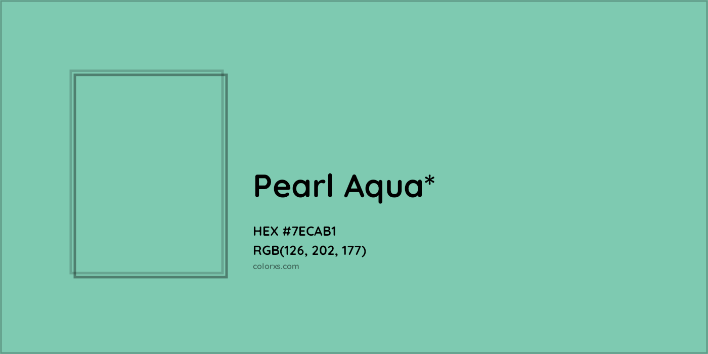 HEX #7ECAB1 Color Name, Color Code, Palettes, Similar Paints, Images
