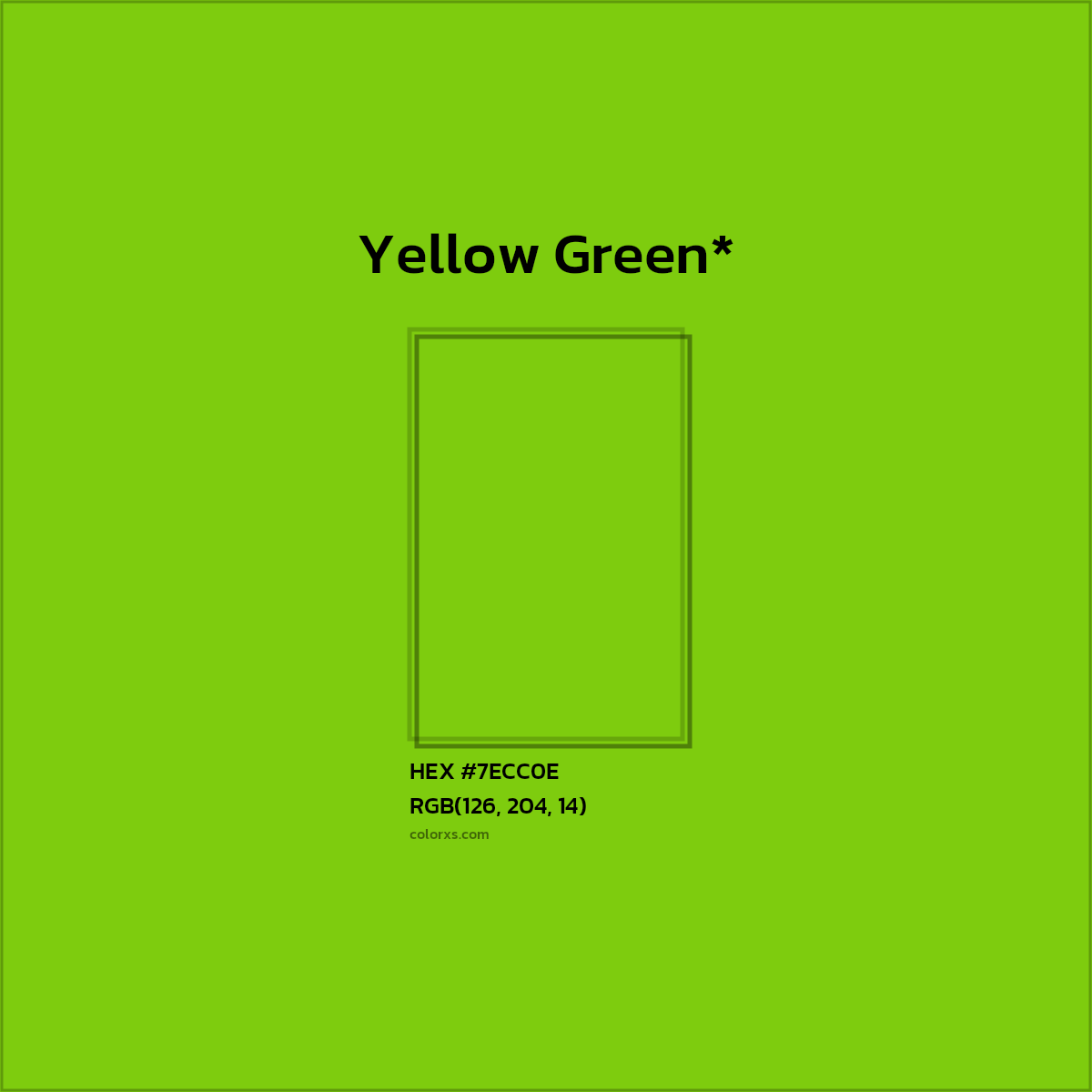HEX #7ECC0E Color Name, Color Code, Palettes, Similar Paints, Images